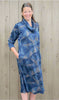 Weekender jersey dress in three colourways with separate circular scarf
