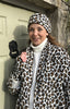 Headband in Snow Leopard print