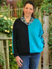 Rutland two colour sweatshirt top - a limited edition