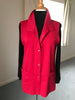 Weekender Gilet in red size 12/14 only