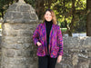 Waverley oversized Jacket in Pink/Purple multi