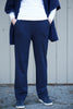 Cove Jersey Trousers in Navy and Black