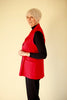 Weekender Gilet in red size 12/14 only
