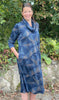 Weekender jersey dress in three colourways with separate circular scarf