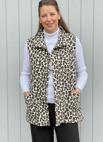Snow leopard Gilet