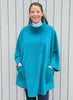 Fleece Poncho in 9 colours
