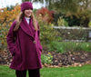 Helmsdale Coat in Mulberry