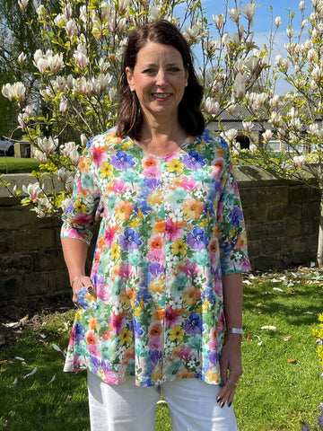 Eva floral summer top