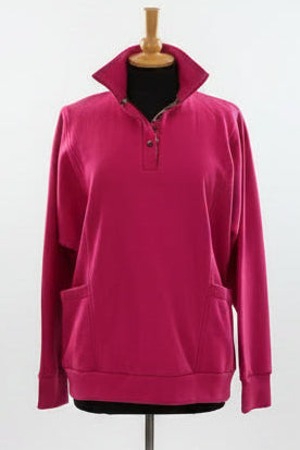 Askrigg Sweatshirt/Leisure Top in Fuchsia size 18/20 only
