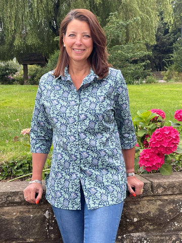 Tana cotton lawn Shirt in three prints