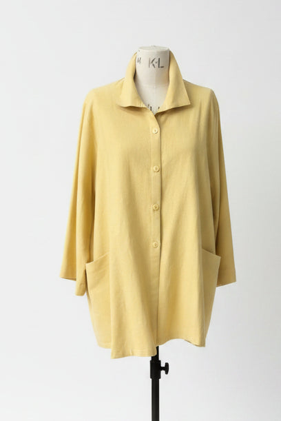 Sale Charlotte Swing Jacket in Ochre size 22/24 only