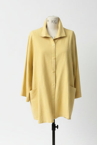 Sale Charlotte Swing Jacket in Ochre size 22/24 only
