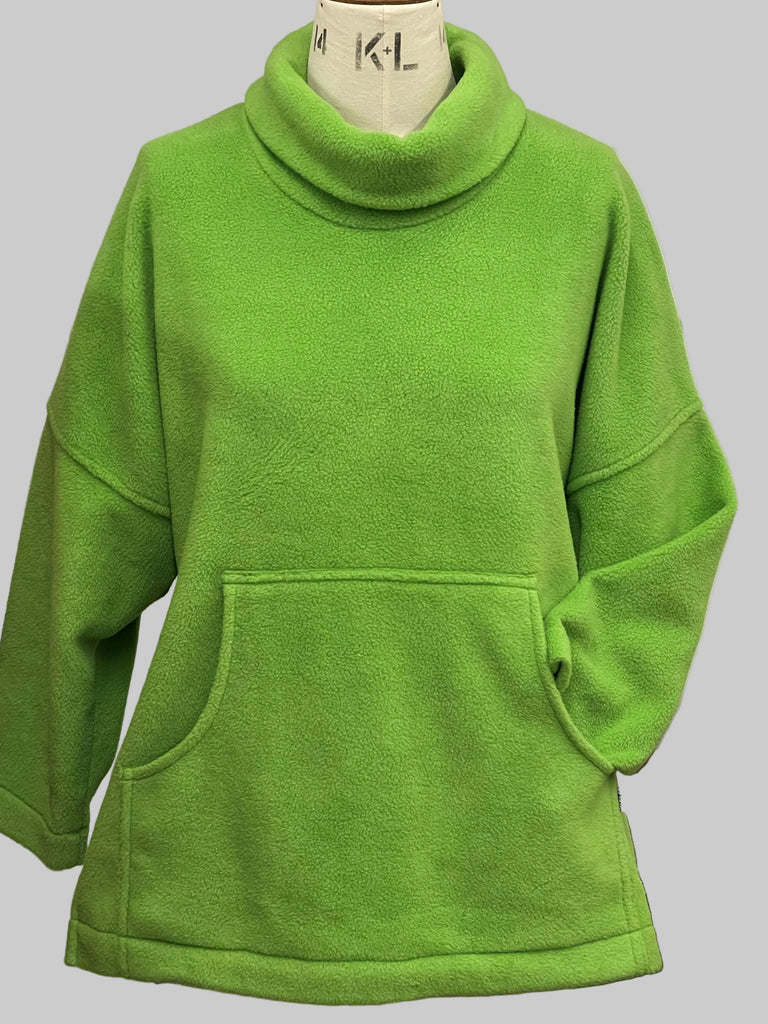 Sale Rowan Fleece top in Leaf only