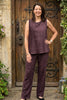 Cove trousers in Dusty Plum