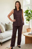 Cove trousers in Dusty Plum