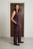 Cove trousers in Dusty Plum