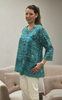 Nepal lightweight summer Top in shades off Teal/jade