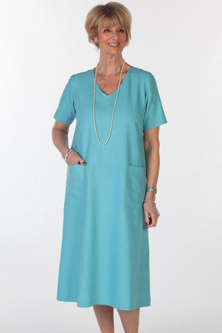 Kelly V neck Dress in 5 colours