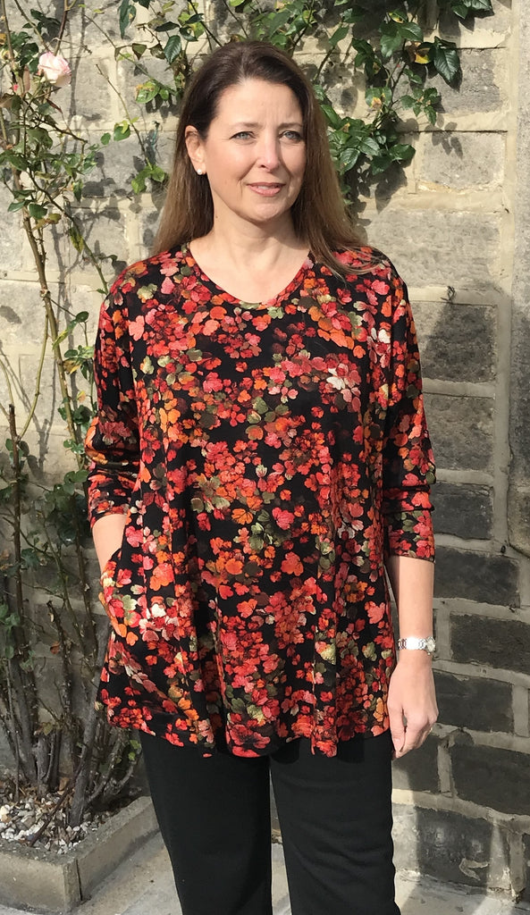 Sale Eva scooped neck Swing Top