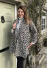 Skipton Jacket in Snow Leopard print