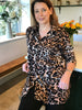 Sale Charlotte swing Shirt in Animal Print