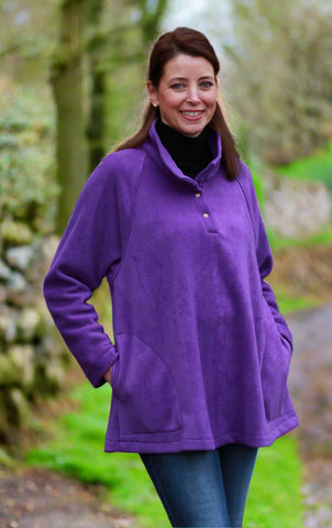 Wensleydale Fleece Swing Top in 15 colours