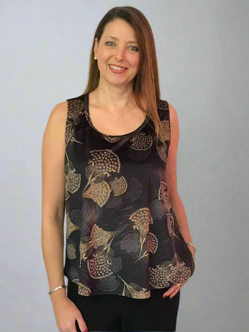 Selina velour vest in 2 colours