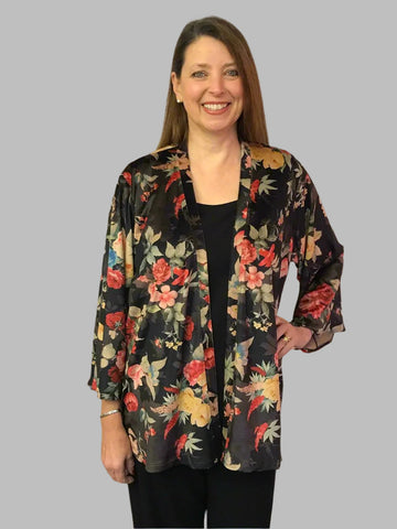 Sale Velour kimono sleeved Jacket