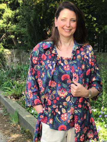 Charlotte swing Shirt in three colourways