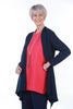 Joanna tunic top in Coral