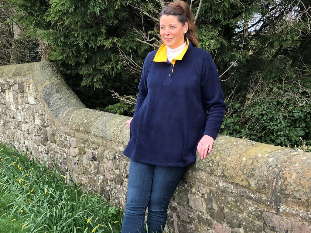 Sale Wensleydale fleece top 9 colours