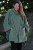 Fleece Poncho in 11 colours