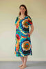 Sale Kaleidoscope Island Dress in pink/red/green Size 20/22 only