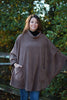 Fleece Poncho in 11 colours