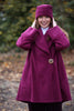 Helmsdale Coat in Mulberry