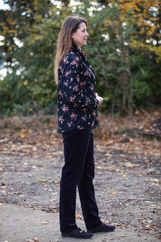 Cove corduroy trousers without pockets