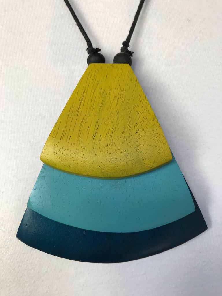 Triangles Necklace in four colourways