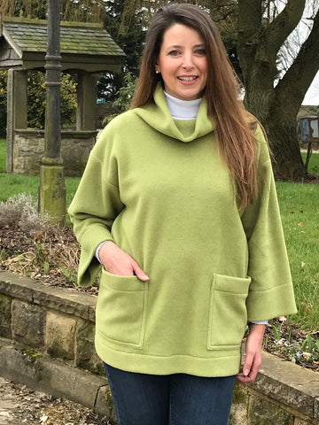 Sale Moorland Oversized Fleece Top in odd sizes and colours