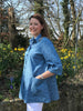 Charlotte Chambray long Shirt in two colourways