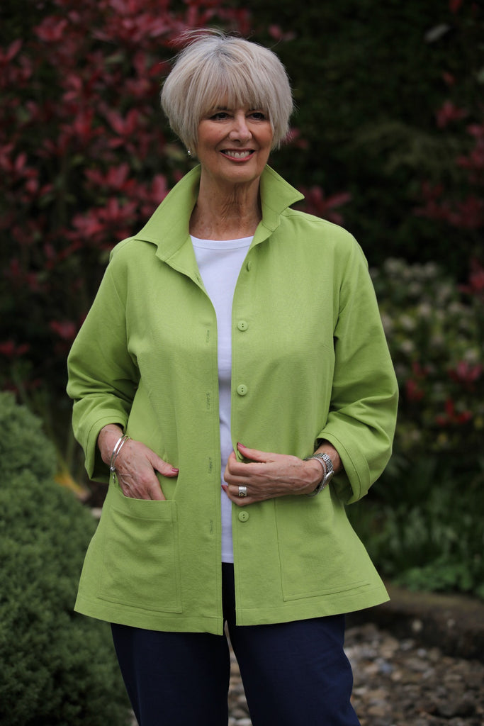 Georgia Jacket in 5 Colours and 2 lengths sizes  10  -  24