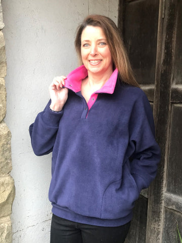 Designer Fleece Collection - Sizes 12 to 28. Fleeces with a difference,  designed for the over 45's. Plus sizes. - Patricia Dawson