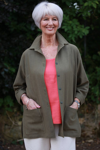 Georgia Jacket in 9 Colours and 2 lengths sizes  10  -  24