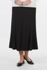 Stratford Jersey Skirt in Black and Navy