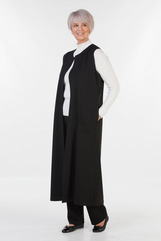 Seaton long Jersey coat sizes 12/14 - 20/22