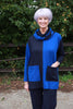 Joanna Oversized Tunic in Navy/Royal and Navy/Scarlett