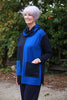 Joanna Oversized Tunic in Navy/Royal and Navy/Scarlett
