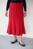 Stratford Jersey Skirt in Claret size 24