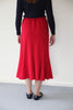 Stratford Jersey Skirt in Claret size 24