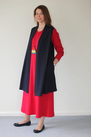 Weekender Jersey Waistcoat in 4 colours Limited sizes