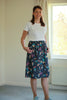 Chambray Butterfly Skirt